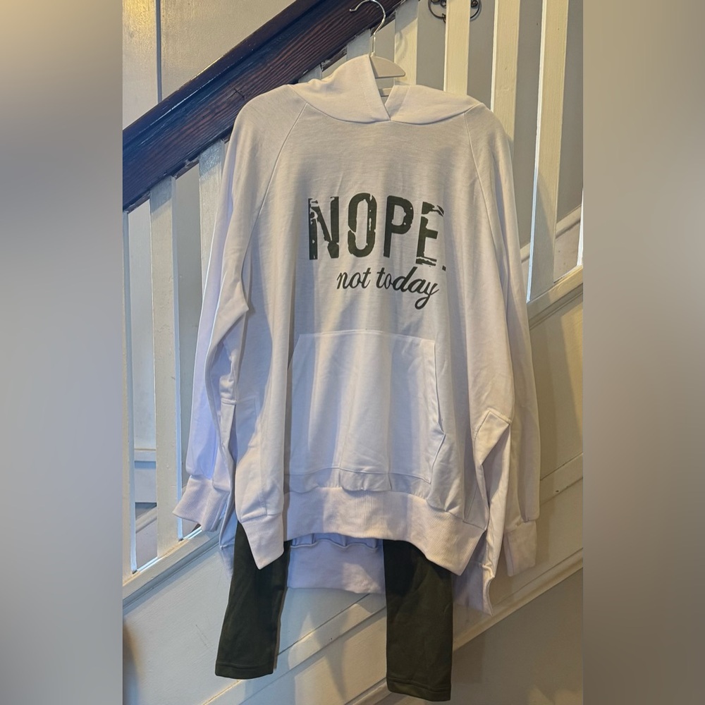 Nope Not Today 2 pc